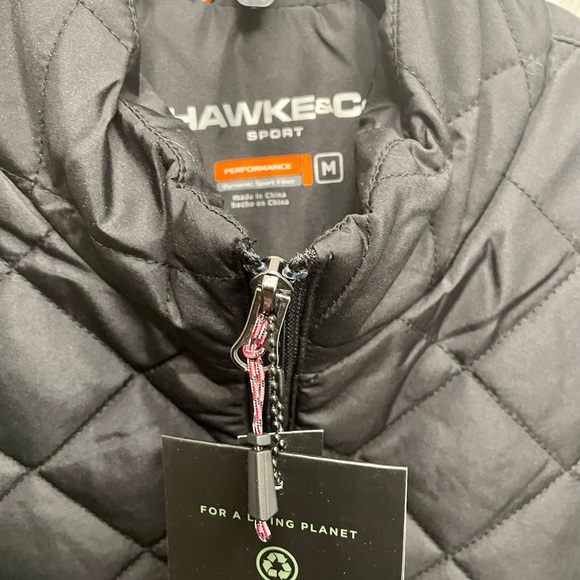 NWT HAWKE & CO BLACK MEDIUM VEST - Picture 6 of 7